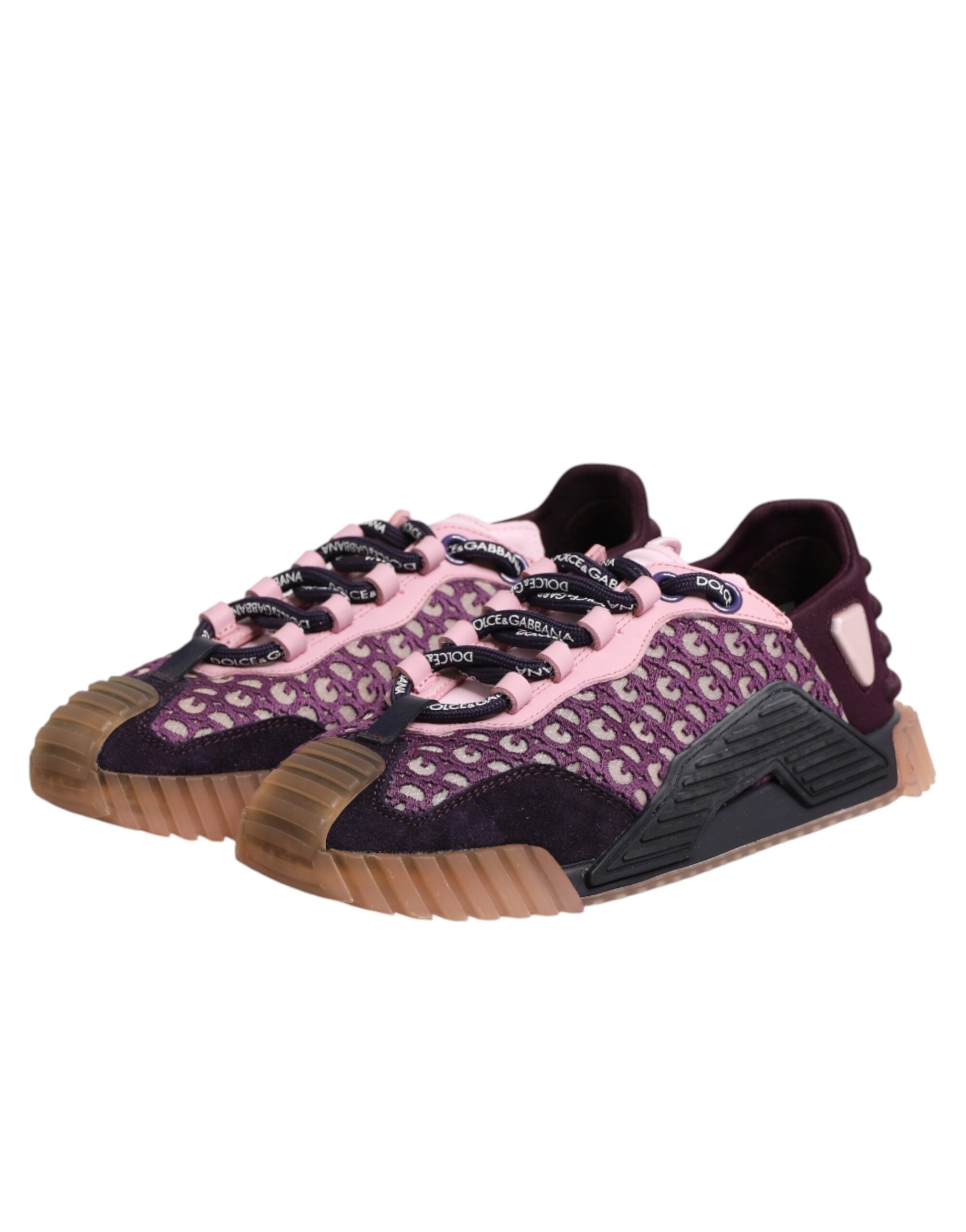 Dolce & Gabbana Low-Top NS1 Sneakers with Multicolor Logo