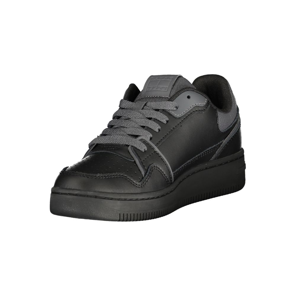Tommy Hilfiger Schwarzer Polyester-Sneaker
