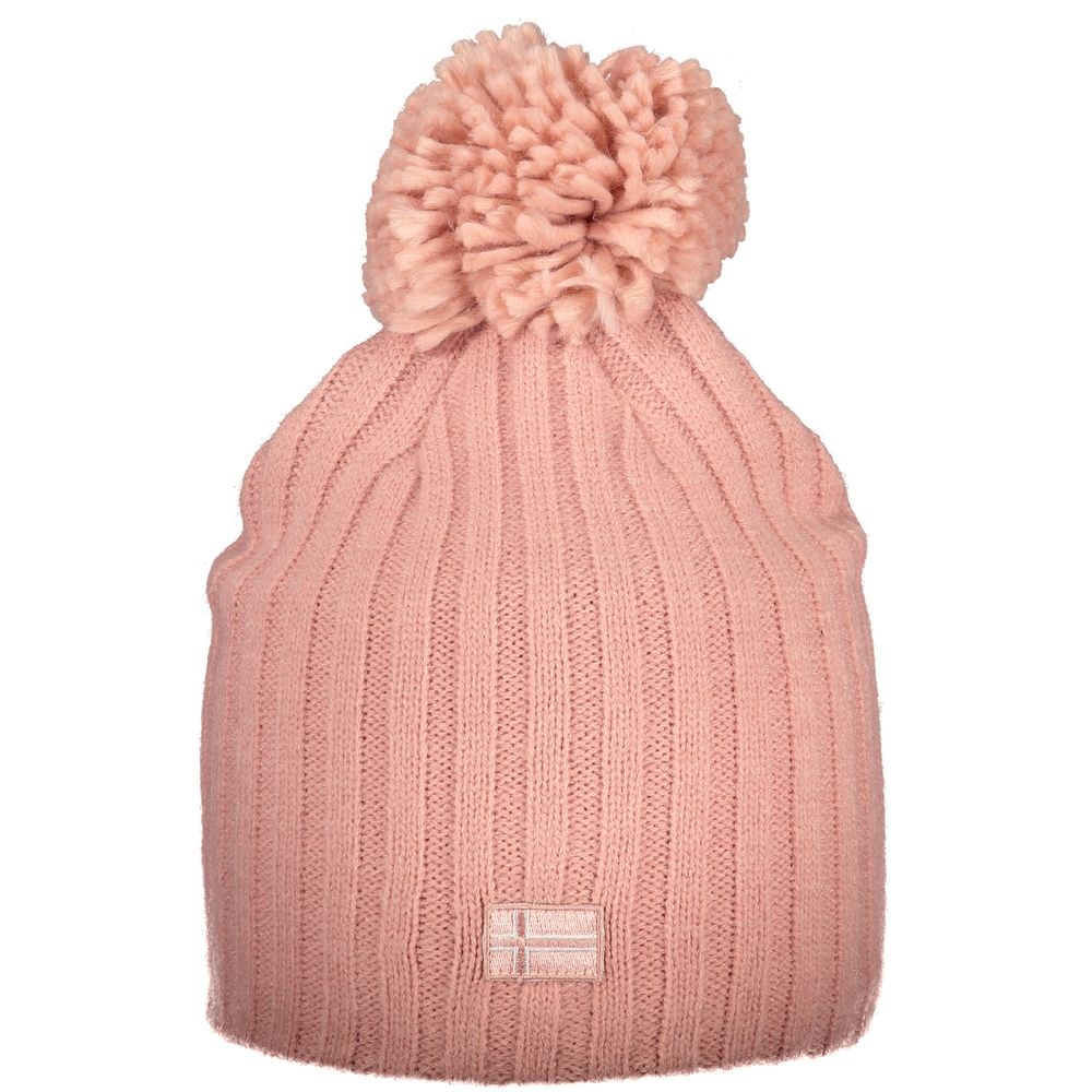 Norway 1963 Rosa Polyester-Mütze