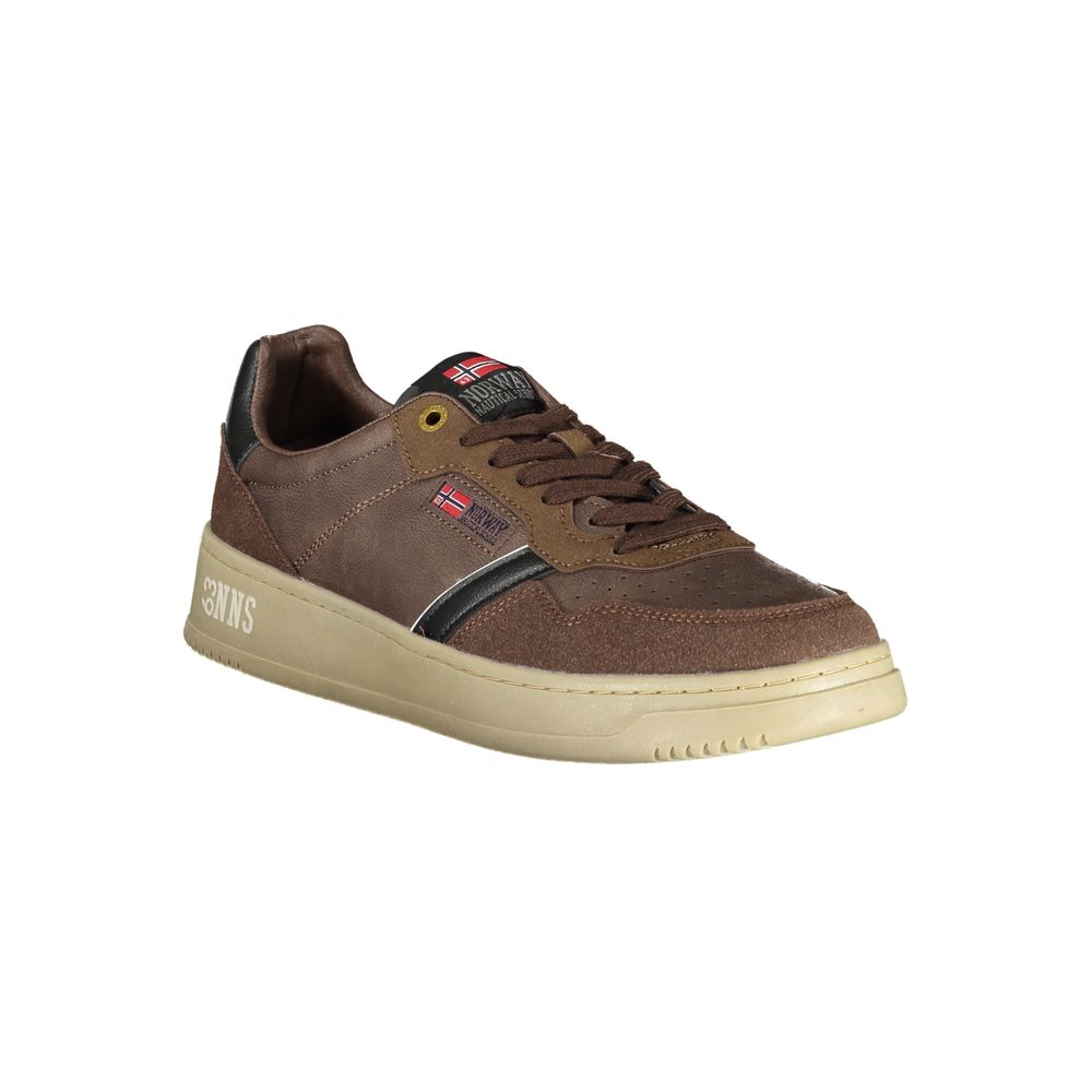 Norway 1963 Brown Polyester Sneakers