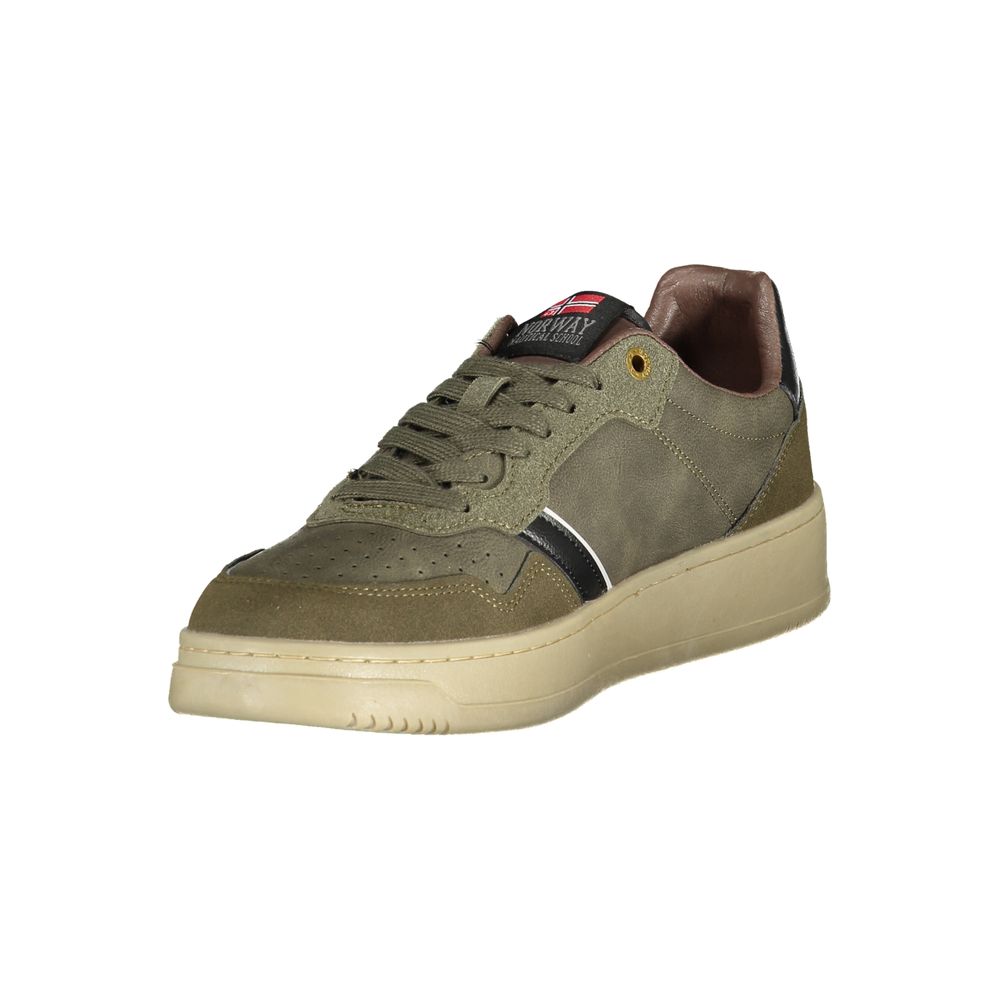 Norway 1963 Grüner Polyester-Sneaker
