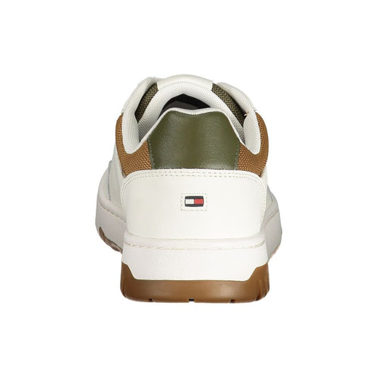 Tommy Hilfiger Weißer Polyester-Sneaker