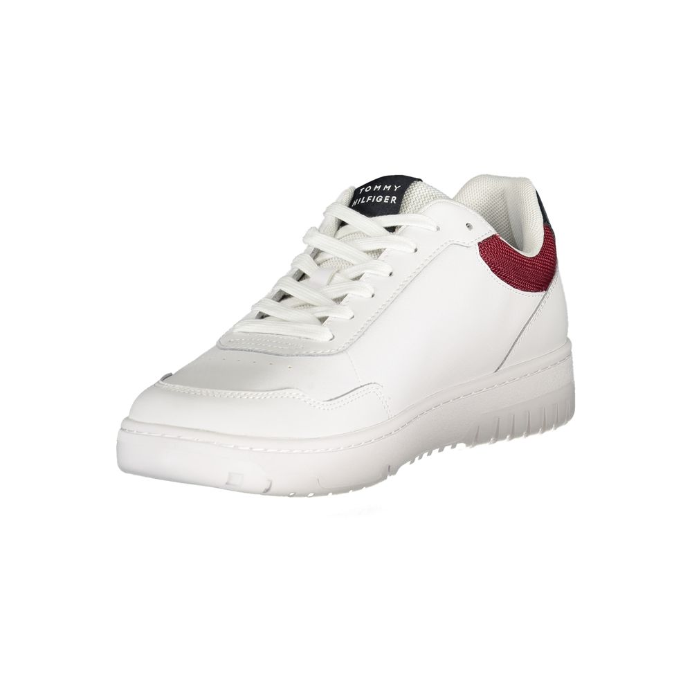 Tommy Hilfiger Bianco Polyurethane Herren Sneaker