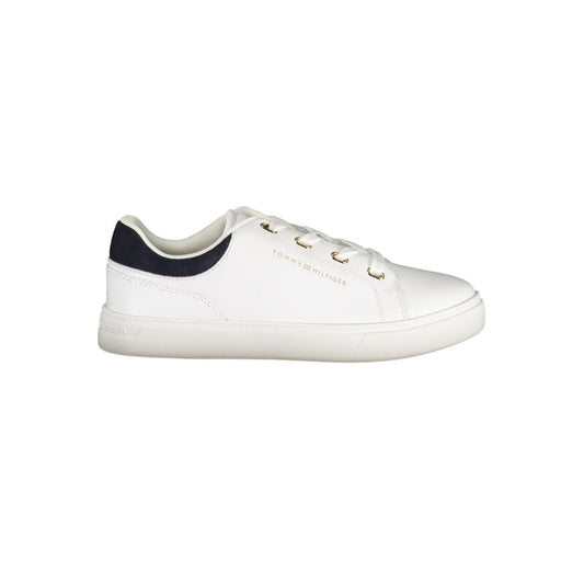 Tommy Hilfiger Weißer Polyester-Sneaker