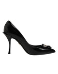 Dolce & Gabbana Schwarze Pumps mit Taschen-Verzierung