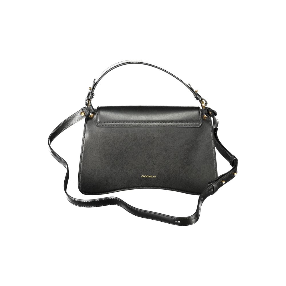 Coccinelle Schwarze Lederhandtasche
