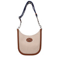Valentino Garavani Beige Stoff-Umhängetasche