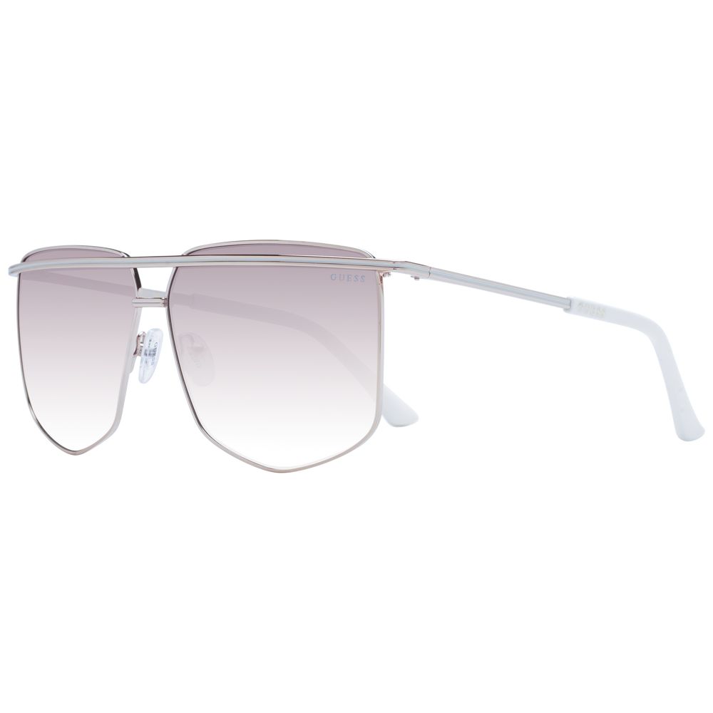 Guess Silver Sunglasses with Metal Frame