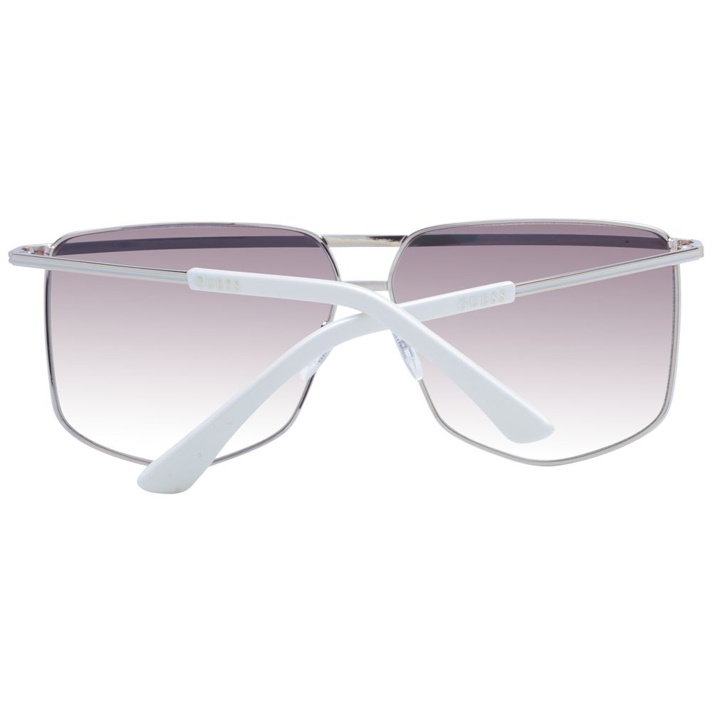 Guess Silver Sunglasses with Metal Frame