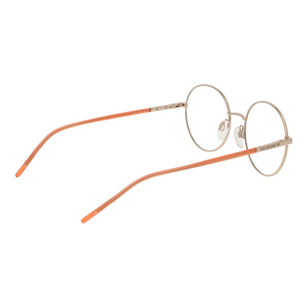Love Moschino Gold Metal and Plastic Glasses (Frame)