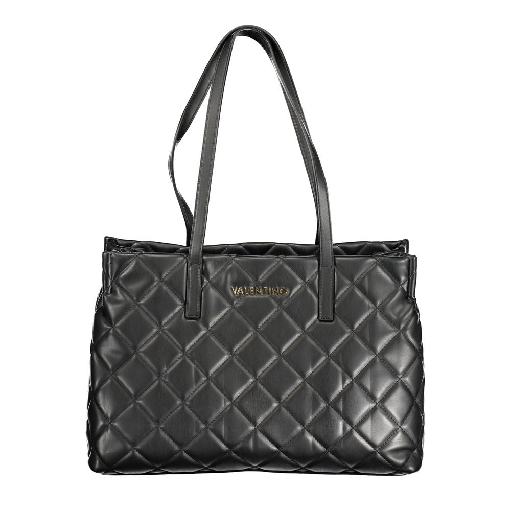 Mario Valentino black polyethylene handbag