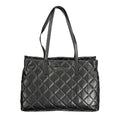 Mario Valentino black polyethylene handbag