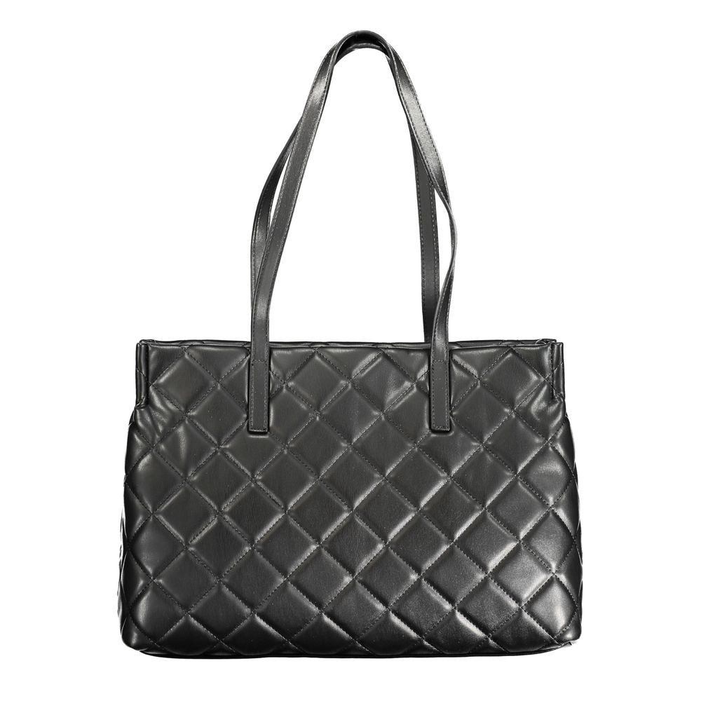 Mario Valentino black polyethylene handbag