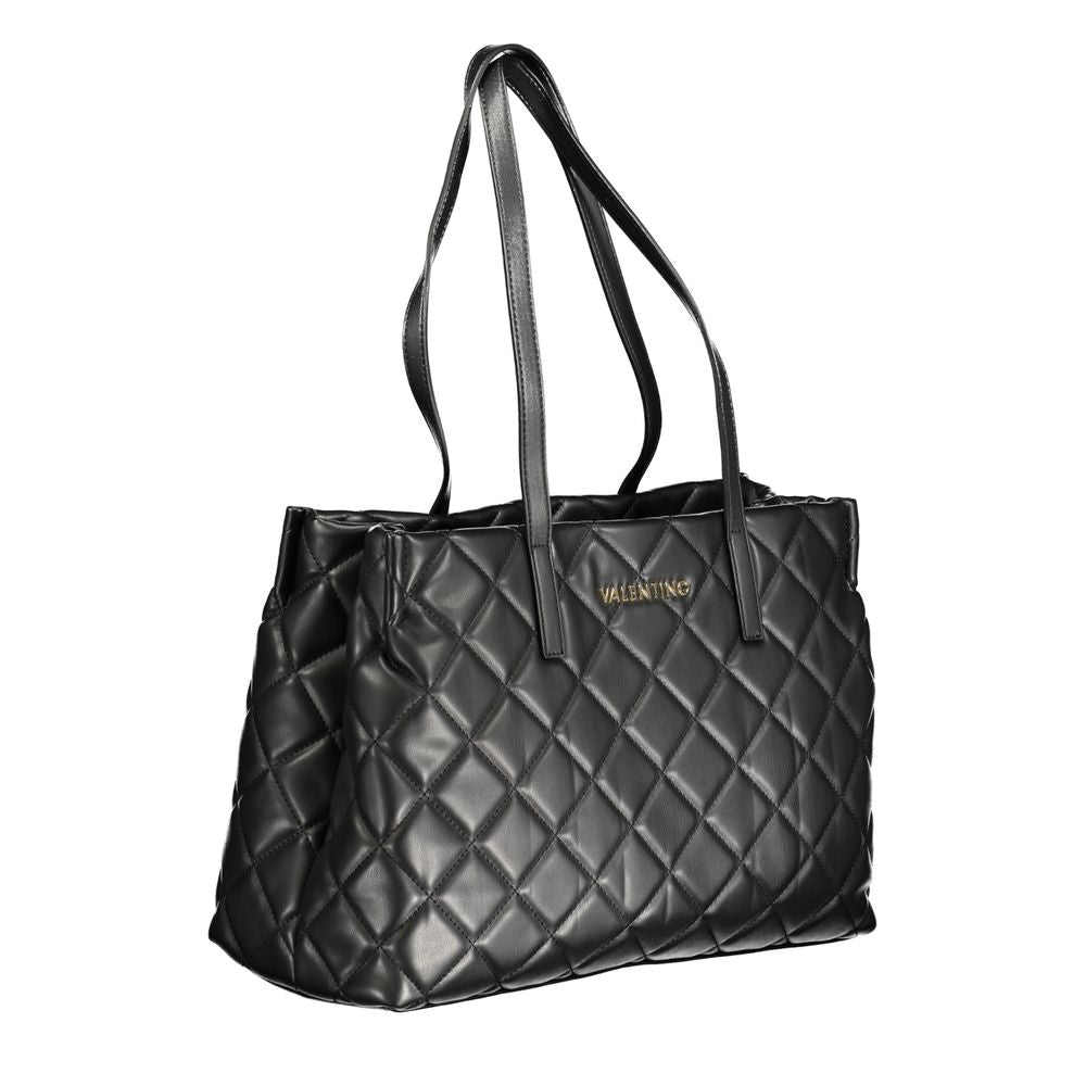 Mario Valentino black polyethylene handbag