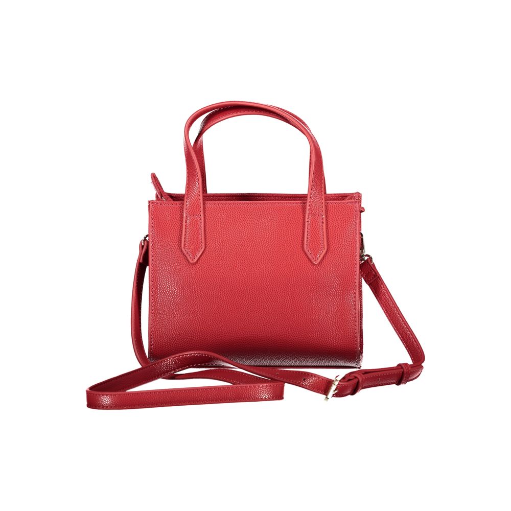 Mario Valentino red polyethylene handbag