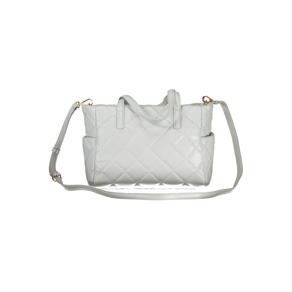 Mario Valentino Handbag in Grey Polyethylene