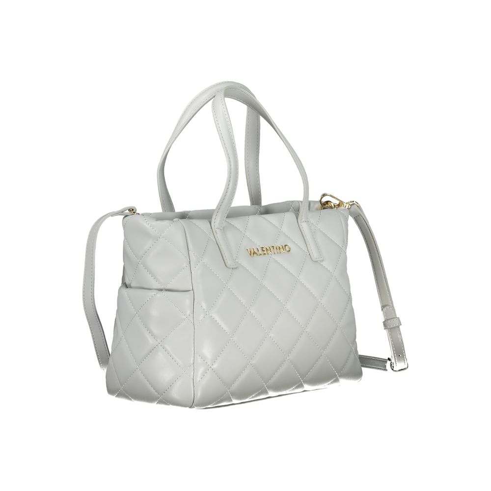 Mario Valentino Handbag in Grey Polyethylene