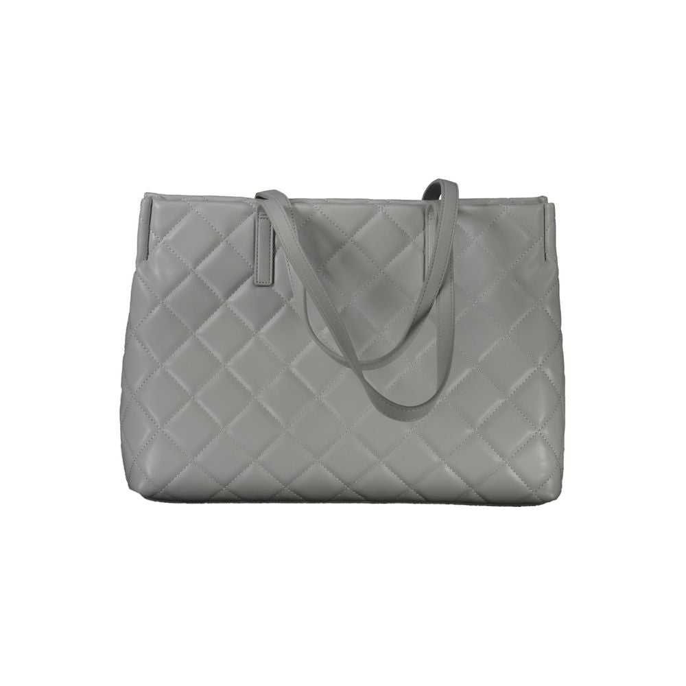 Mario Valentino Grey Polyethylene Handbag