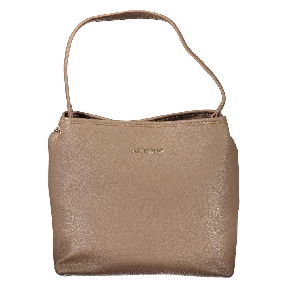 Mario Valentino Brown Polyethylene Handbag