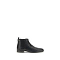Prada Schwarze Kalbshaut Bos Taurus Stiefeletten