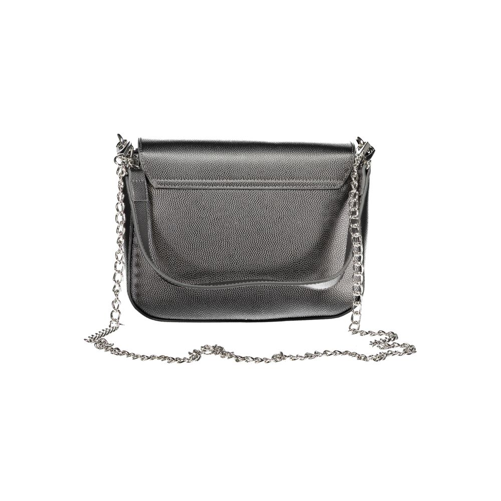 Mario Valentino Handtasche Damen aus grauem Polyurethan