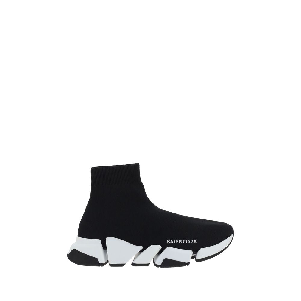 Balenciaga Black Polyester Sneakers