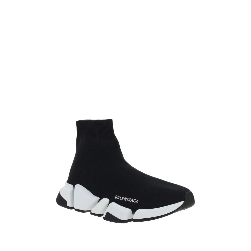 Balenciaga Black Polyester Sneakers