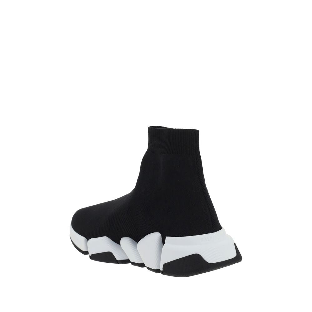 Balenciaga Black Polyester Sneakers