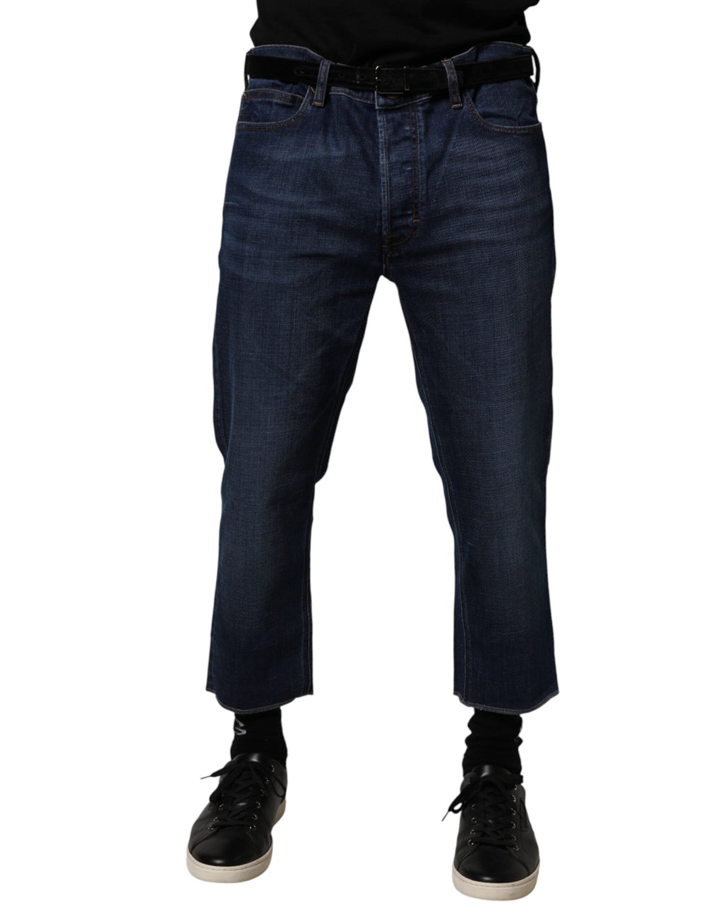 Vivienne Westwood Blue Cotton Mid-Waist Jeans