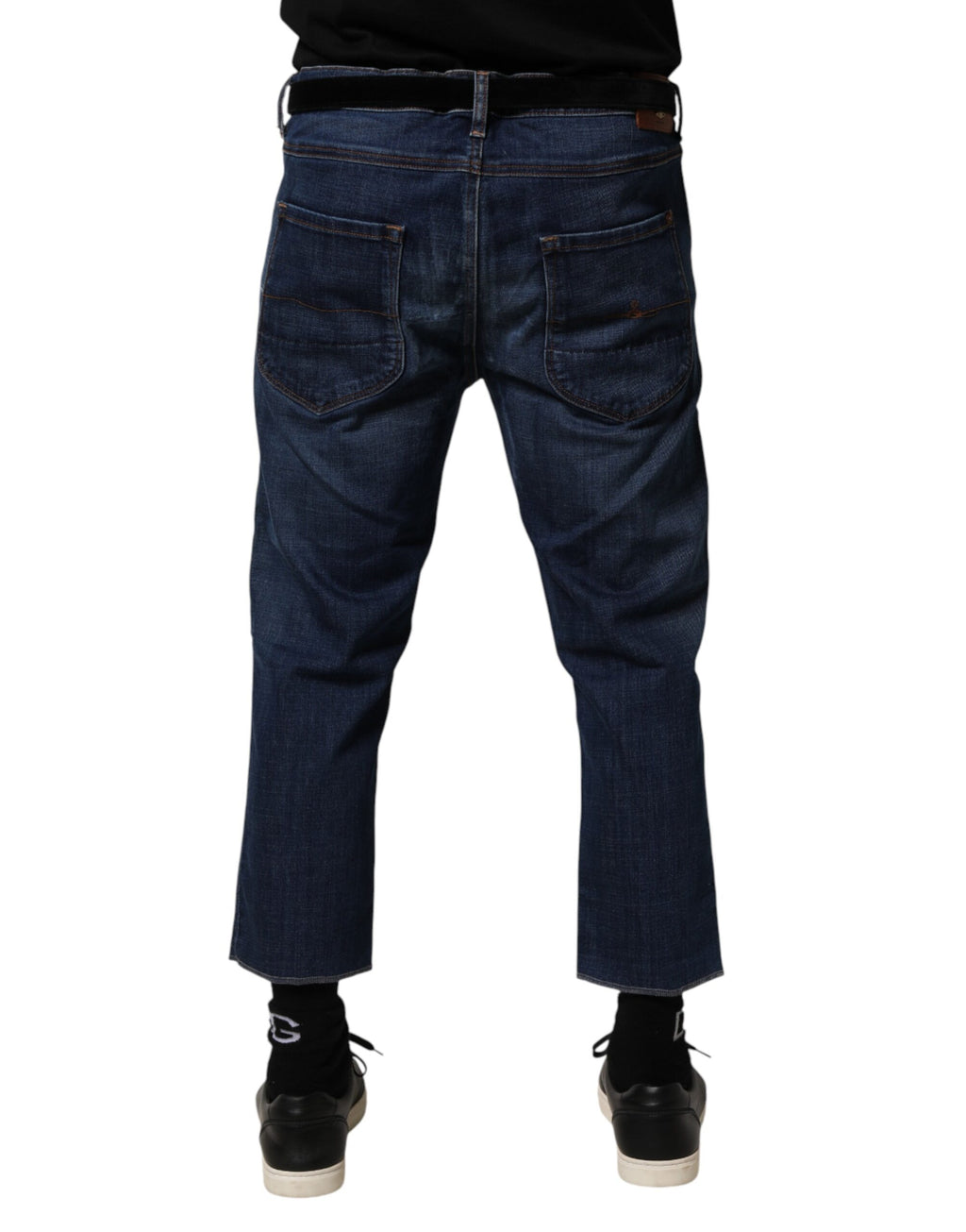 Vivienne Westwood Blue Cotton Mid-Waist Jeans