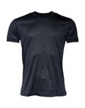 Dolce & Gabbana Seiden-T-Shirt mit Rundhalsausschnitt und kurzen Ärmeln für Herren