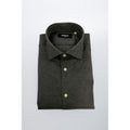 Baldinini Trend Grey Cotton Shirt