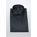 Baldinini Trend Cotton Shirt in Black