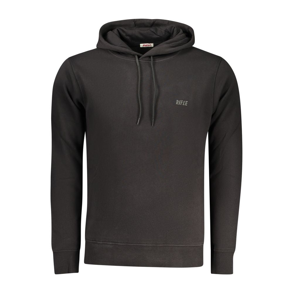 Rifle Cotton Sweatshirt in Black