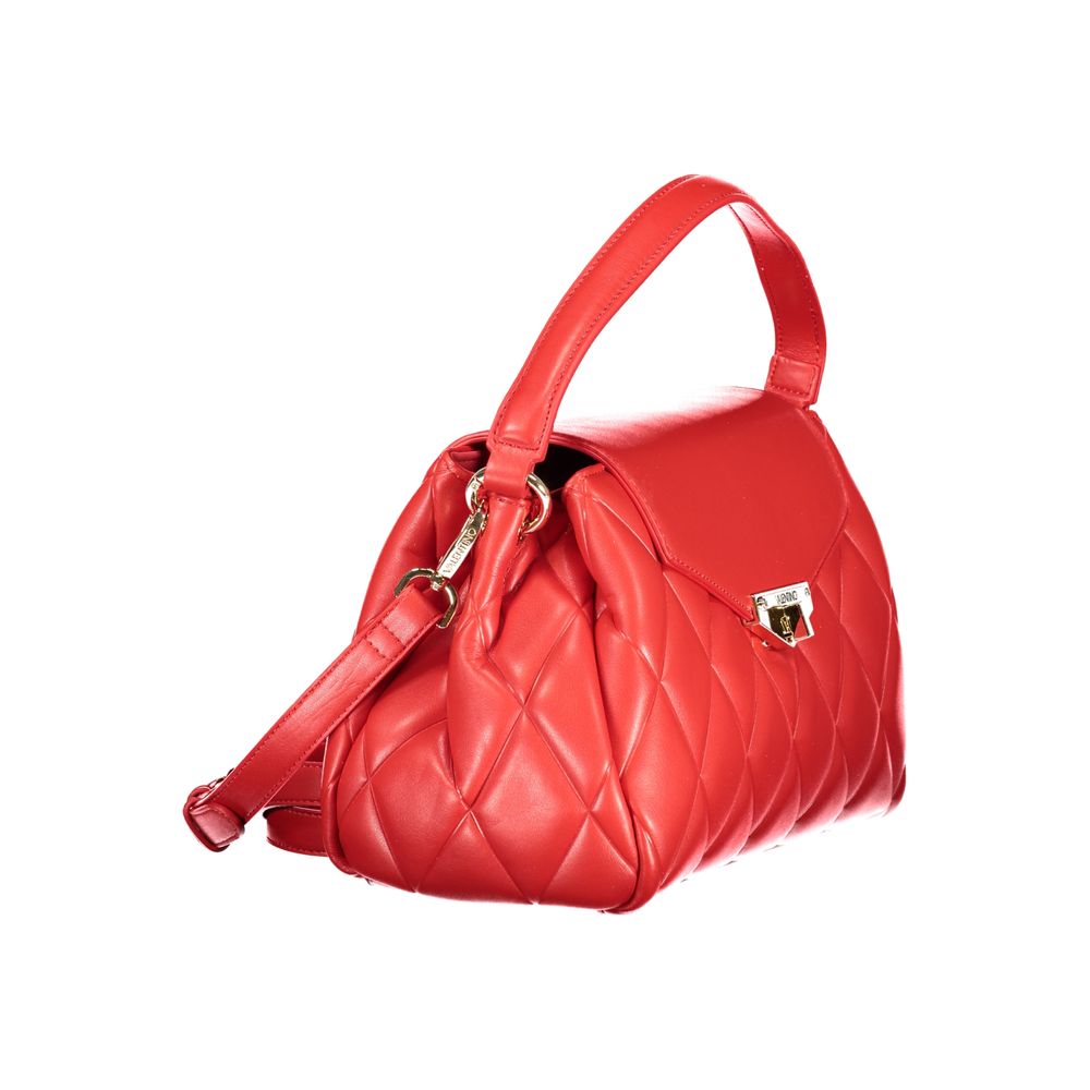 Mario Valentino Damenhandtasche aus rotem Polyurethan
