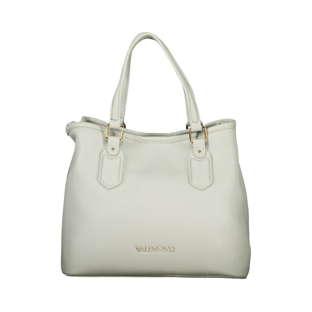 Mario Valentino Handtasche Damen aus grauem Polyurethan