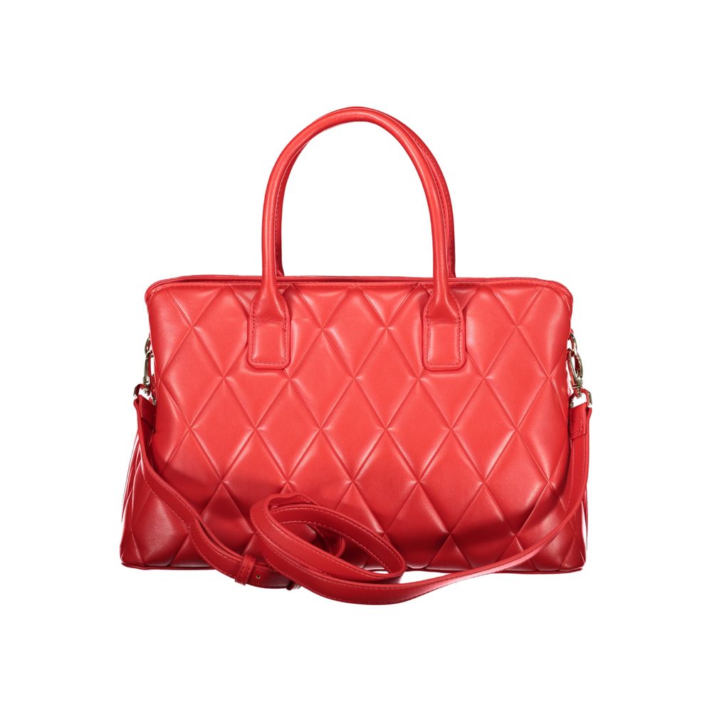 Mario Valentino red polyethylene handbag