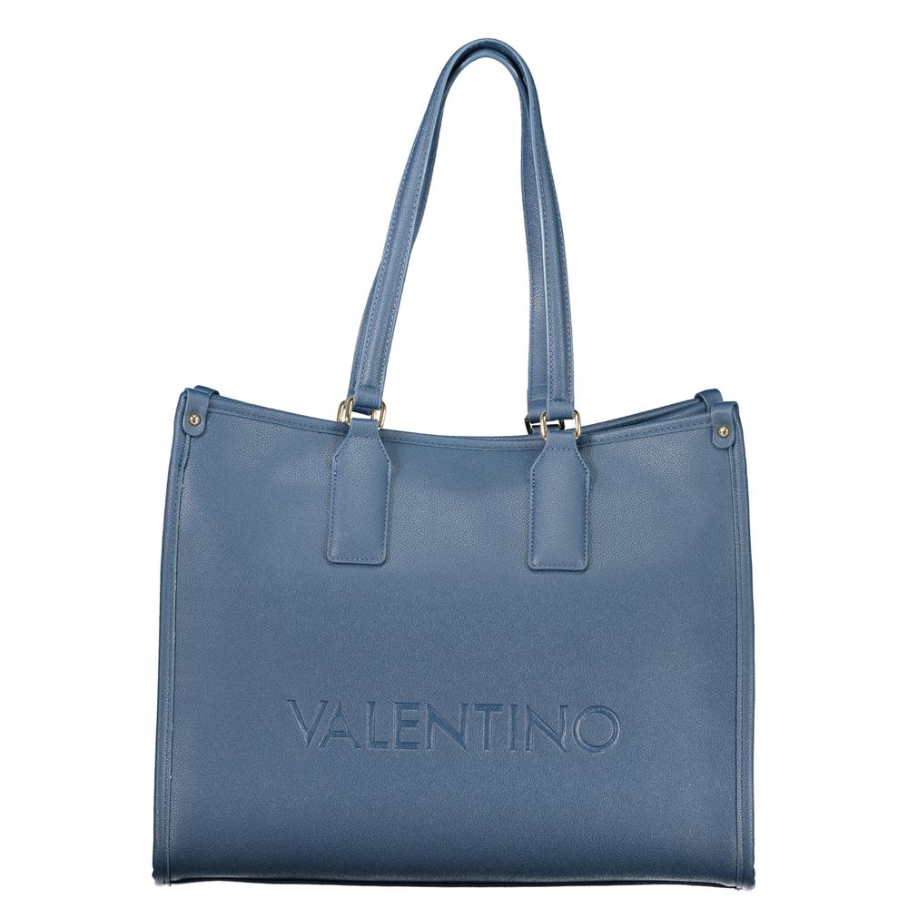 Mario Valentino Handtasche aus blauem Polyethylen