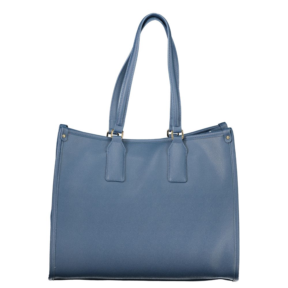 Mario Valentino Handtasche aus blauem Polyethylen