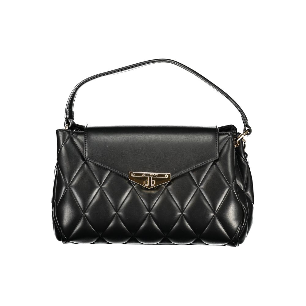 Mario Valentino black polyethylene handbag