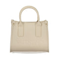 Mario Valentino Damen-Handtasche aus beigem Polyurethan