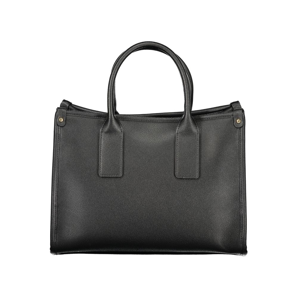 Mario Valentino black polyethylene handbag