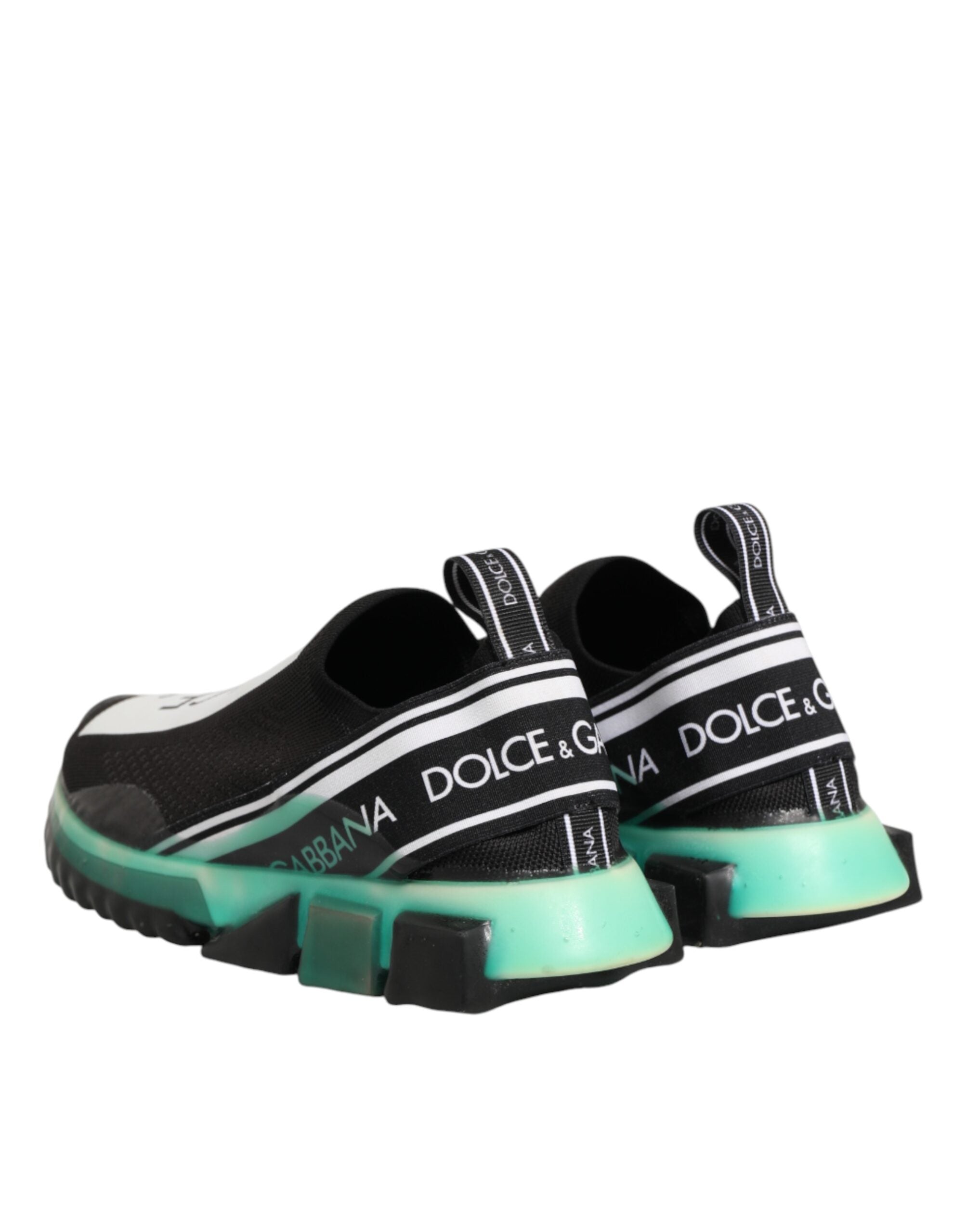 Dolce & Gabbana Men's Black Sorrento Slip-On Sneakers