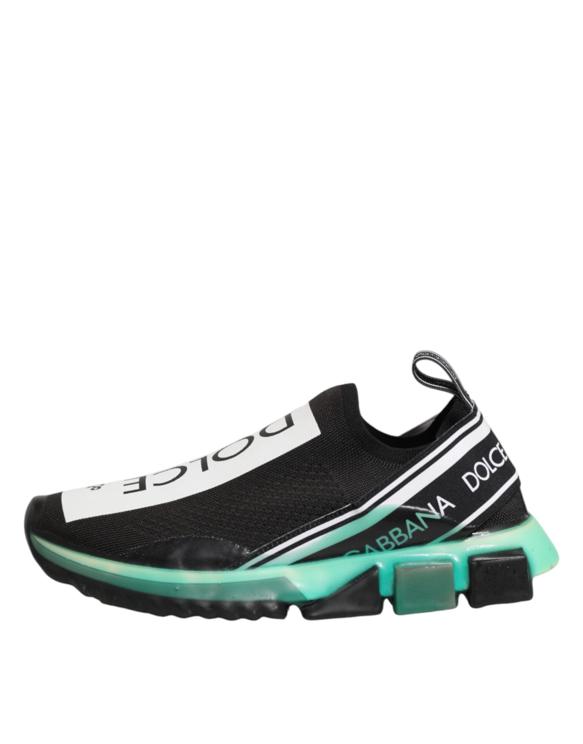 Dolce & Gabbana Men's Black Sorrento Slip-On Sneakers