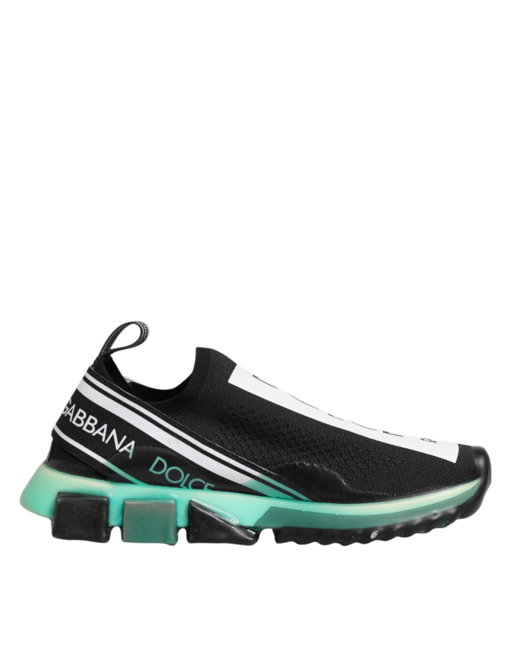 Dolce & Gabbana Men's Black Sorrento Slip-On Sneakers