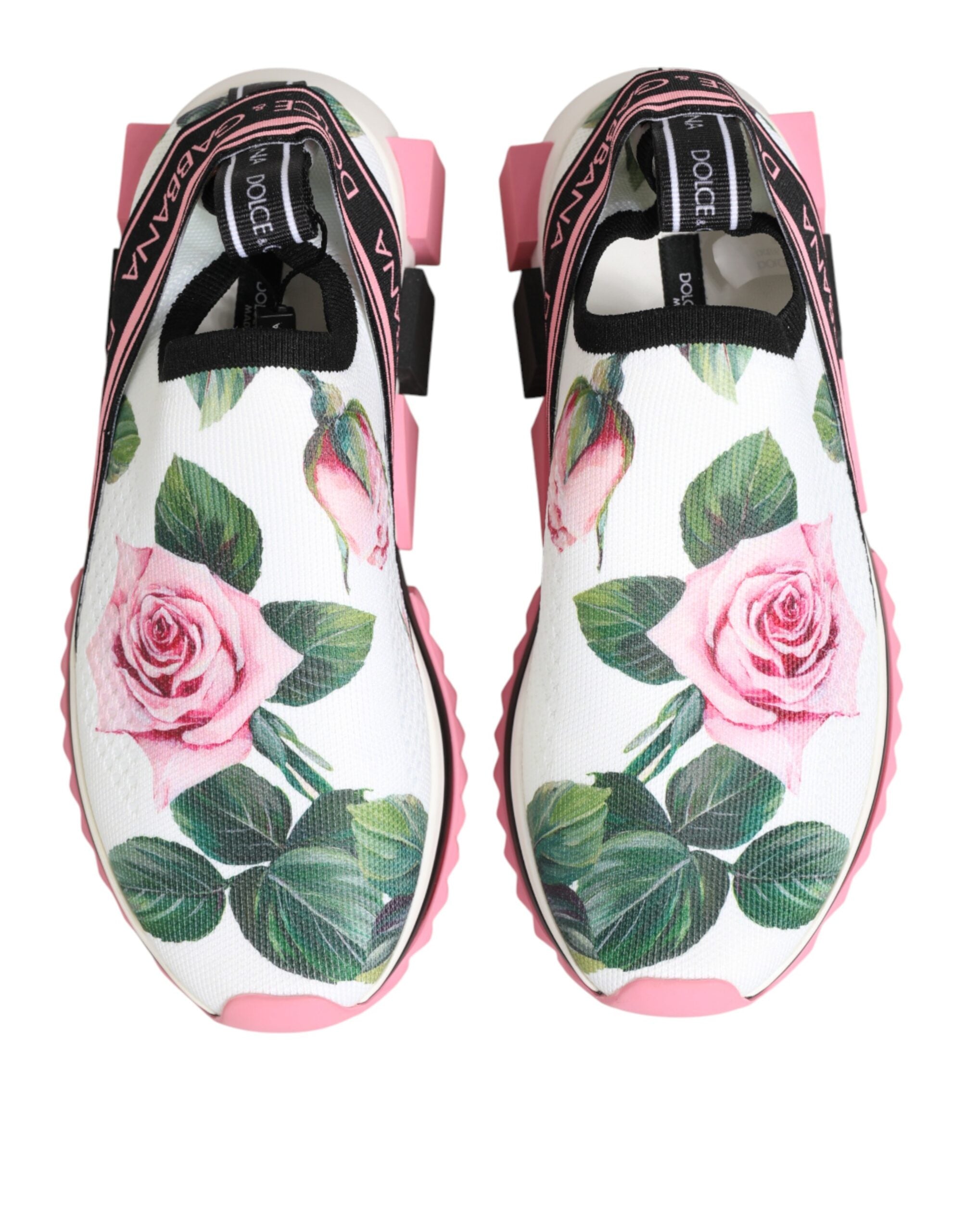 Dolce & Gabbana Sneaker Sorrento mit Rosen-Print
