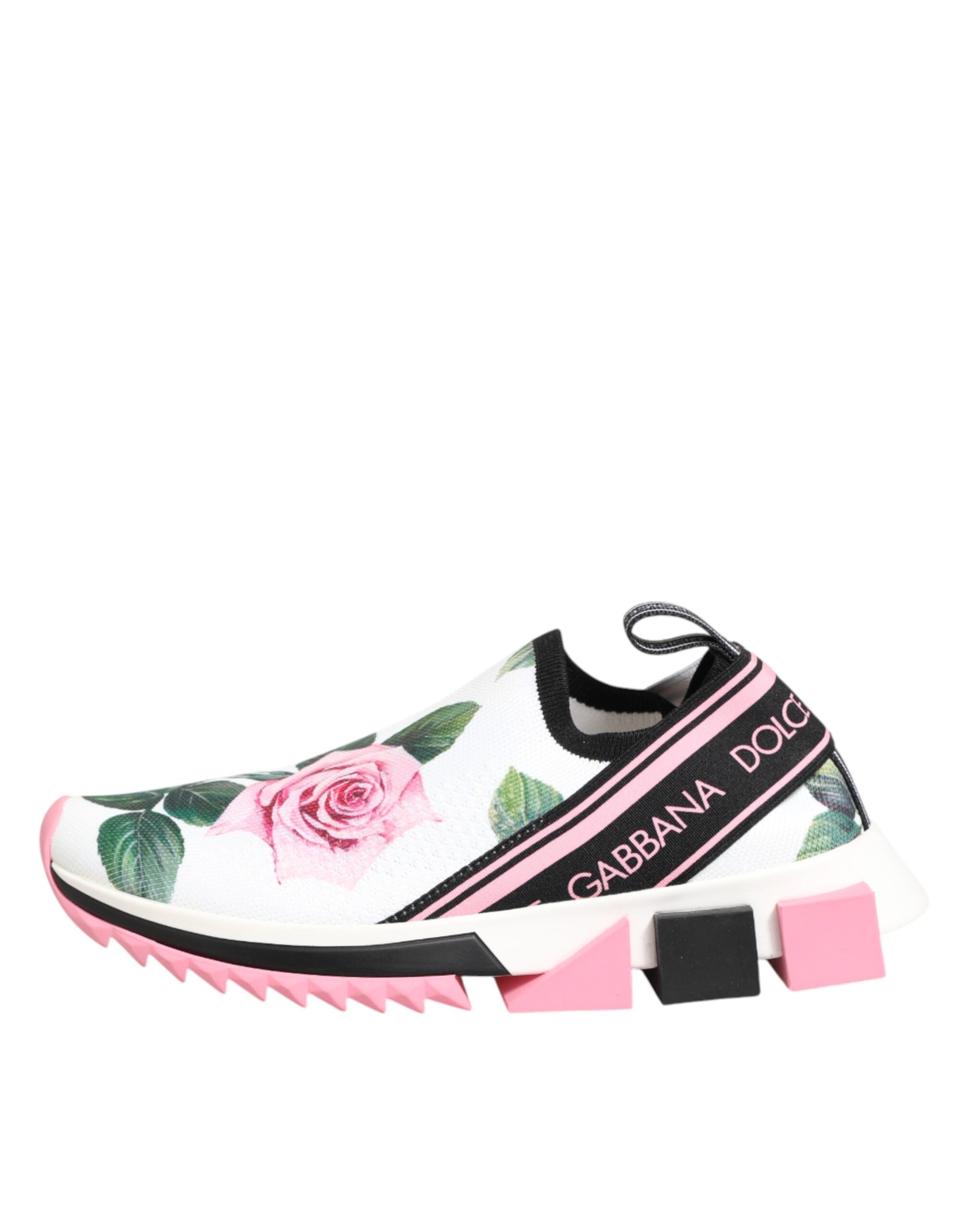 Dolce & Gabbana Sneaker Sorrento mit Rosen-Print