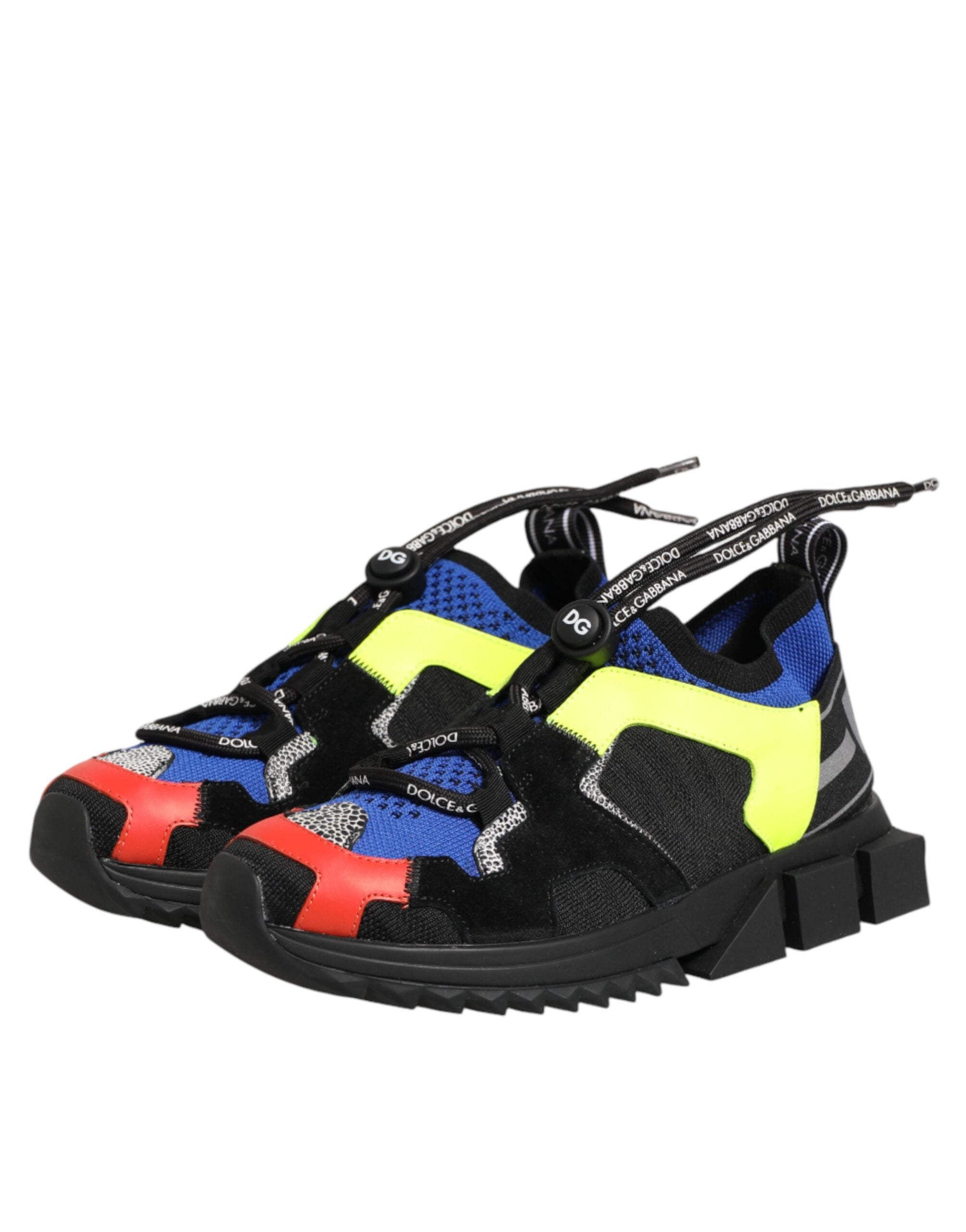 Dolce & Gabbana Colorful Low-Top Sorrento Sneakers