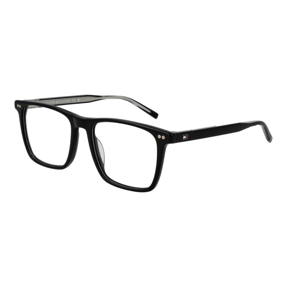 Tommy Hilfiger Schwarze Brille aus Acetat (Gestell)