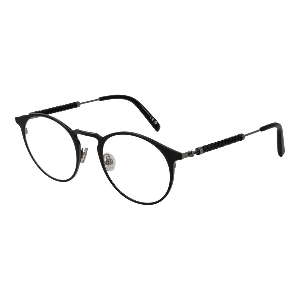 Tod's Black Metal Glasses Frame